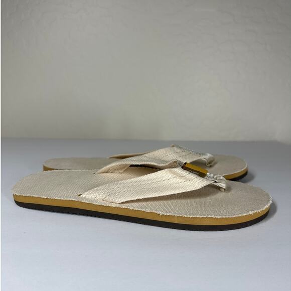 Rainbow Women's Single Layer Hemp Top Sandals Strap with Arch Support Natural L - Picture 5 of 10